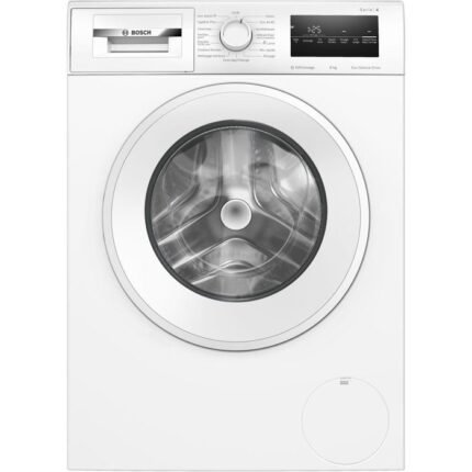 Lavadora de carga frontal BOSCH WAN2827UFR SER4 - 8 kg - Inducción - Ancho 60 cm - 1400 rpm - Clase energética A - Vapor - Blanco